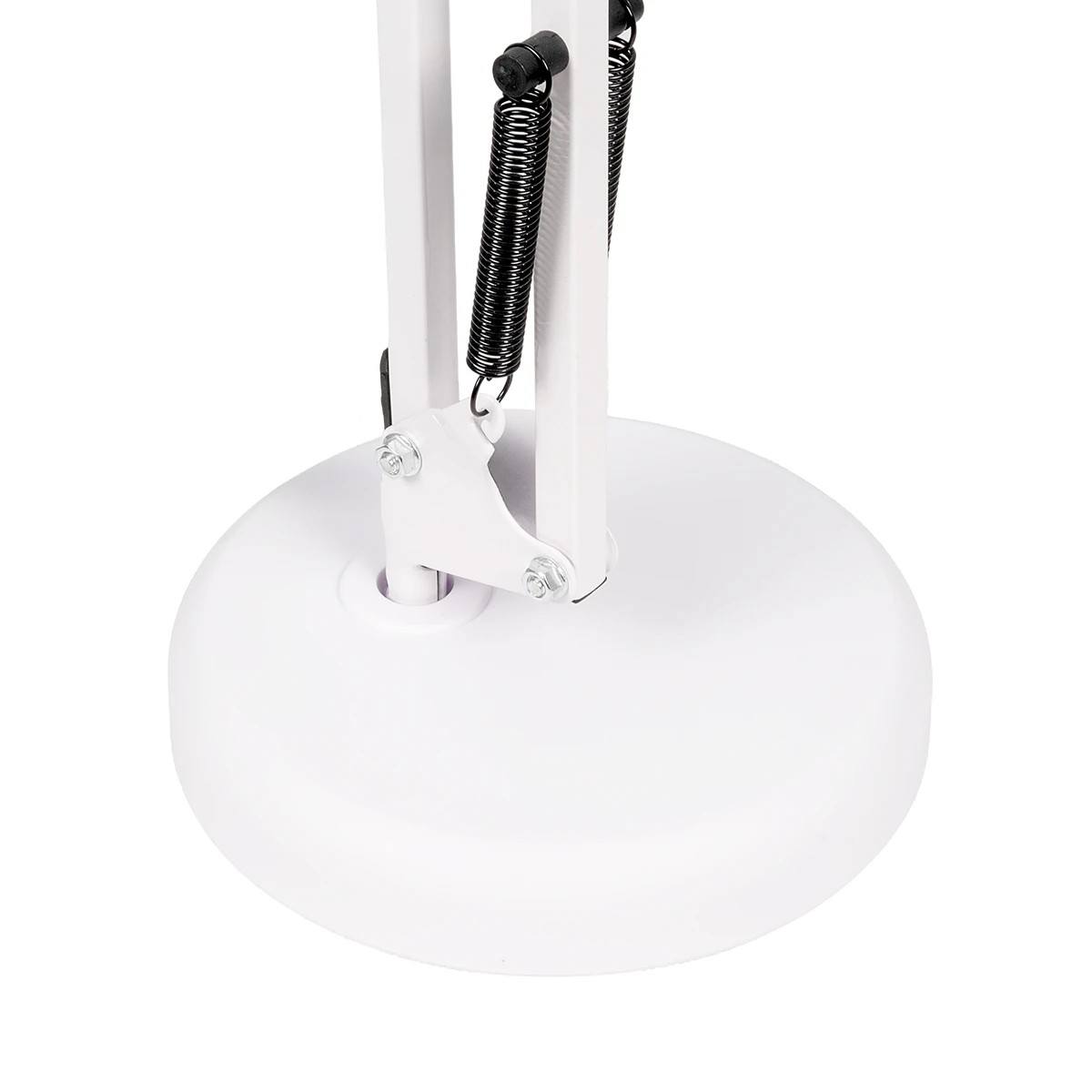 LEDTM® DESK 01539 Μοντέρνο Επιτραπέζιο Φωτιστικό Πορτατίφ με Ντουί 1 x E27 AC 220-240V IP20 - Λευκό - Μ15 x Π15 x Υ67cm - Image 9