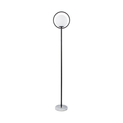 Alternative view of LEDTM® VERSAILLES 01540 Μοντέρνο Επιδαπέδιο Φωτιστικό με Ντουί 1 x E27 AC 220-240V IP20 - Μαύρο & Λευκό - Μ25 x Π25 x Υ150cm