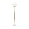 LEDTM® VERSAILLES 01541 Μοντέρνο Επιδαπέδιο Φωτιστικό με Ντουί 1 x E27 AC 220-240V IP20 - Χρυσό & Λευκό - Μ25 x Π25 x Υ150cm - Image 2