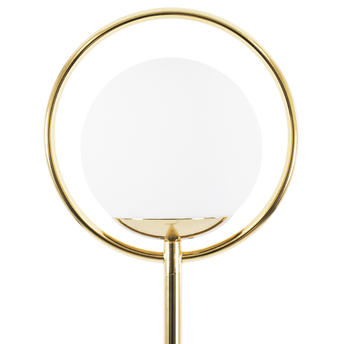 LEDTM® VERSAILLES 01541 Μοντέρνο Επιδαπέδιο Φωτιστικό με Ντουί 1 x E27 AC 220-240V IP20 - Χρυσό & Λευκό - Μ25 x Π25 x Υ150cm - Image 5