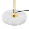 LEDTM® VERSAILLES 01541 Μοντέρνο Επιδαπέδιο Φωτιστικό με Ντουί 1 x E27 AC 220-240V IP20 - Χρυσό & Λευκό - Μ25 x Π25 x Υ150cm - Image 6