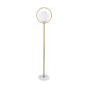 LEDTM® VERSAILLES 01543 Μοντέρνο Επιδαπέδιο Φωτιστικό με Ντουί 1 x E27 AC 220-240V IP20 - Χρυσό & Λευκό - Μ35 x Π35 x Υ170cm - Image 2