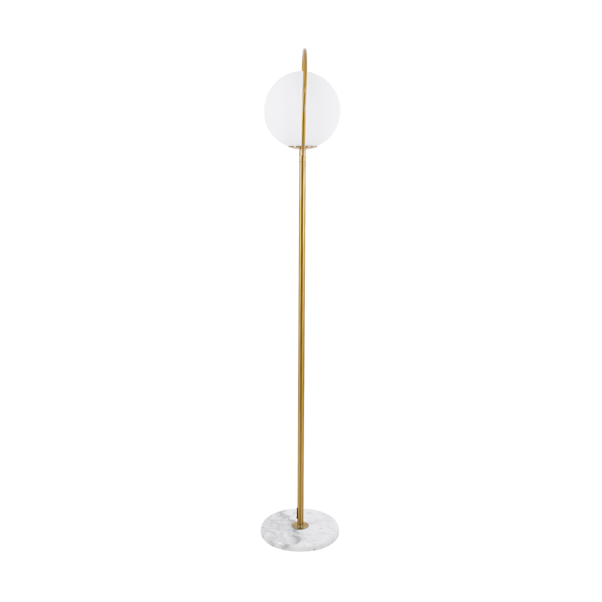 LEDTM® VERSAILLES 01543 Μοντέρνο Επιδαπέδιο Φωτιστικό με Ντουί 1 x E27 AC 220-240V IP20 - Χρυσό & Λευκό - Μ35 x Π35 x Υ170cm - Image 4