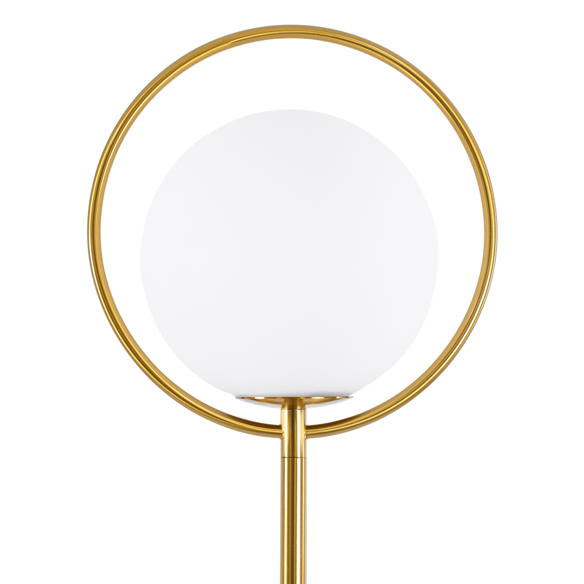 LEDTM® VERSAILLES 01543 Μοντέρνο Επιδαπέδιο Φωτιστικό με Ντουί 1 x E27 AC 220-240V IP20 - Χρυσό & Λευκό - Μ35 x Π35 x Υ170cm - Image 5