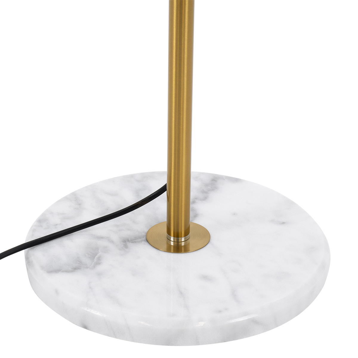LEDTM® VERSAILLES 01543 Μοντέρνο Επιδαπέδιο Φωτιστικό με Ντουί 1 x E27 AC 220-240V IP20 - Χρυσό & Λευκό - Μ35 x Π35 x Υ170cm - Image 6
