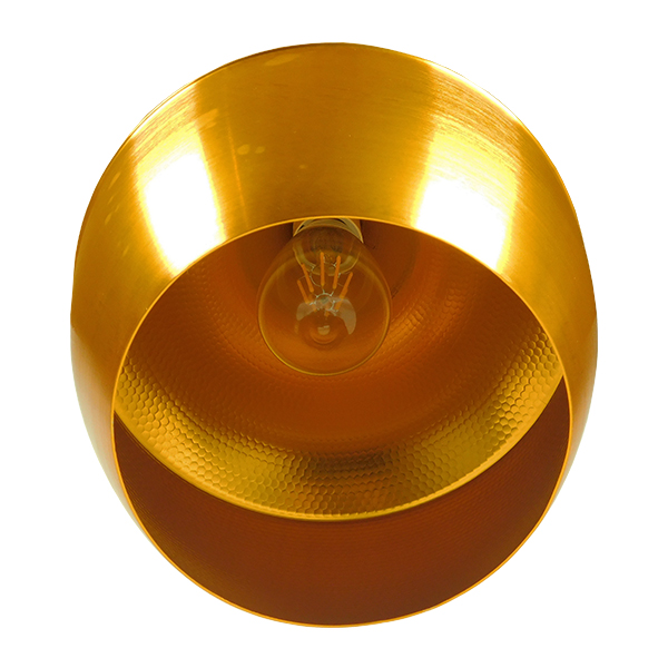 LEDTM® SHANGHAI 01544 Μοντέρνο Κρεμαστό Φωτιστικό Οροφής με Ντουί 1 x E27 AC 220-240V IP20 - Χρυσό Πλατίνα - Μ24 x Π24 x Υ30cm - Image 5