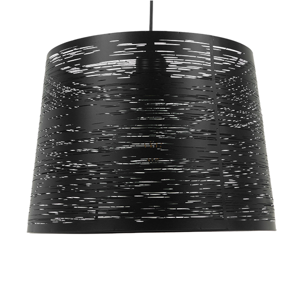 LEDTM® ACCADEMIA 01556 Μοντέρνο Κρεμαστό Φωτιστικό Οροφής με Ντουί 1 x E27 AC 220-240V IP20 - Μαύρο - Μ35 x Π35 x Υ25cm - Image 3