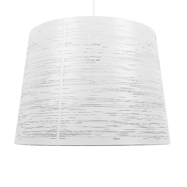 LEDTM® ACCADEMIA 01557 Μοντέρνο Κρεμαστό Φωτιστικό Οροφής με Ντουί 1 x E27 AC 220-240V IP20 - Λευκό - Μ35 x Π35 x Υ25cm - Image 3