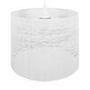 LEDTM® ACCADEMIA 01557 Μοντέρνο Κρεμαστό Φωτιστικό Οροφής με Ντουί 1 x E27 AC 220-240V IP20 - Λευκό - Μ35 x Π35 x Υ25cm - Image 4