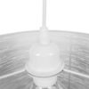 LEDTM® ACCADEMIA 01557 Μοντέρνο Κρεμαστό Φωτιστικό Οροφής με Ντουί 1 x E27 AC 220-240V IP20 - Λευκό - Μ35 x Π35 x Υ25cm - Image 8