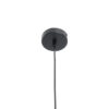 LEDTM® LILY 01558 Vintage Κρεμαστό Φωτιστικό Οροφής με Ντουί 1 x E27 AC 220-240V IP20 - Μαύρο & Λευκό - Μ43 x Π43 x Υ55cm - Image 10