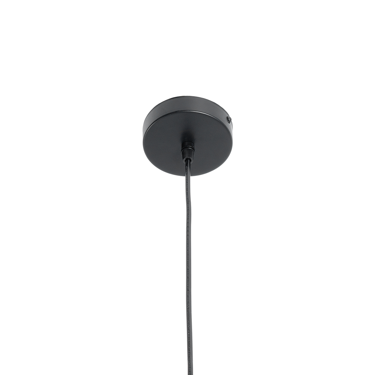 LEDTM® LILY 01558 Vintage Κρεμαστό Φωτιστικό Οροφής με Ντουί 1 x E27 AC 220-240V IP20 - Μαύρο & Λευκό - Μ43 x Π43 x Υ55cm - Image 10