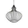 LEDTM® LILY 01558 Vintage Κρεμαστό Φωτιστικό Οροφής με Ντουί 1 x E27 AC 220-240V IP20 - Μαύρο & Λευκό - Μ43 x Π43 x Υ55cm - Image 6