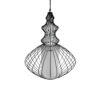 LEDTM® LILY 01558 Vintage Κρεμαστό Φωτιστικό Οροφής με Ντουί 1 x E27 AC 220-240V IP20 - Μαύρο & Λευκό - Μ43 x Π43 x Υ55cm - Image 7
