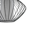 LEDTM® LILY 01558 Vintage Κρεμαστό Φωτιστικό Οροφής με Ντουί 1 x E27 AC 220-240V IP20 - Μαύρο & Λευκό - Μ43 x Π43 x Υ55cm - Image 8