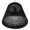 LEDTM® PLAYROOM 01563 Vintage Κρεμαστό Φωτιστικό Οροφής με Ντουί 1 x E27 AC 220-240V IP20 - Μαύρο - Μ32 x Π32 x Υ27cm - Image 5