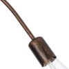 LEDTM® PAULELI 01564 Μοντέρνο Φωτιστικό Οροφής με Ντουί 5 x E27 AC 220-240V IP20 - Χάλκινο - Μ80 x Π80 x Υ40cm - Image 9