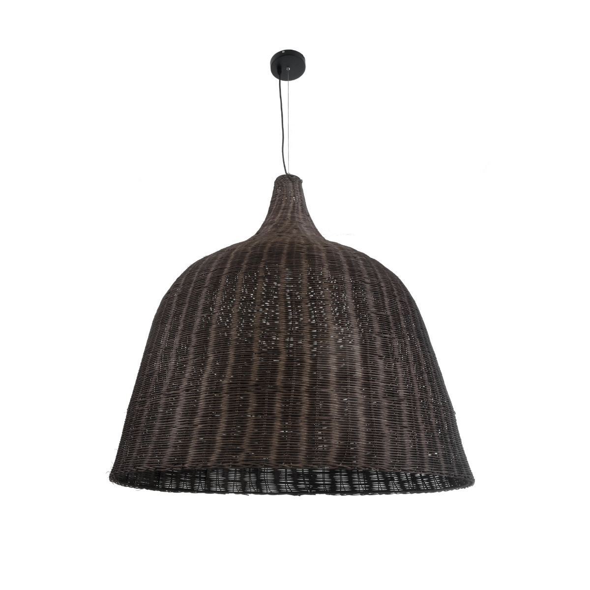 LEDTM® BAHAMAS 01569 Boho Κρεμαστό Φωτιστικό Οροφής με Ντουί 1 x E27 AC 220-240V IP20 - Καφέ - Μ90 x Π90 x Y90cm - Image 4