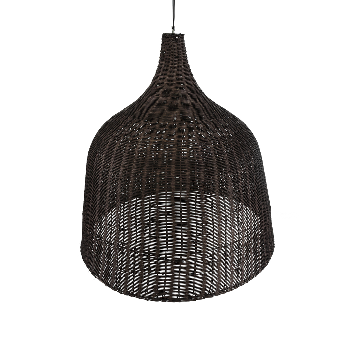 LEDTM® BAHAMAS 01569 Boho Κρεμαστό Φωτιστικό Οροφής με Ντουί 1 x E27 AC 220-240V IP20 - Καφέ - Μ90 x Π90 x Y90cm - Image 7