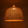 LEDTM® BAHAMAS 01570 Boho Κρεμαστό Φωτιστικό Οροφής με Ντουί 1 x E27 AC 220-240V IP20 - Μπεζ - Μ90 x Π90 x Y70cm - Image 3