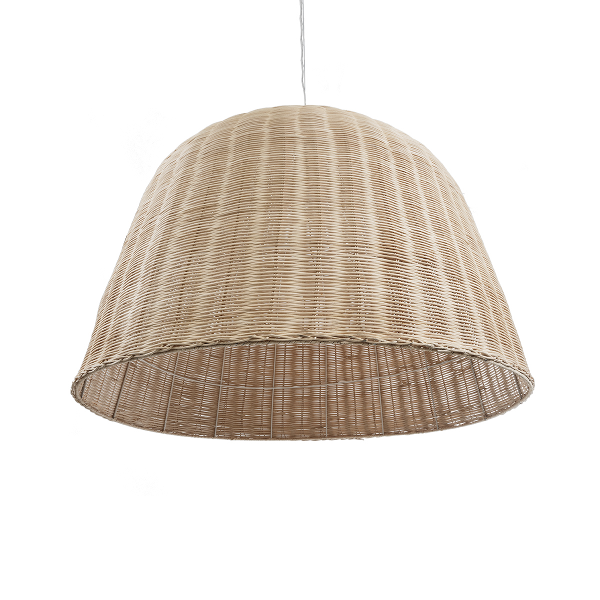 LEDTM® BAHAMAS 01570 Boho Κρεμαστό Φωτιστικό Οροφής με Ντουί 1 x E27 AC 220-240V IP20 - Μπεζ - Μ90 x Π90 x Y70cm - Image 6
