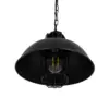 LEDTM® HARROW 01571 Vintage Κρεμαστό Φωτιστικό Οροφής με Ντουί 1 x E27 AC 220-240V IP20 - Μαύρο - Μ33 x Π33 x Υ32cm - Image 6