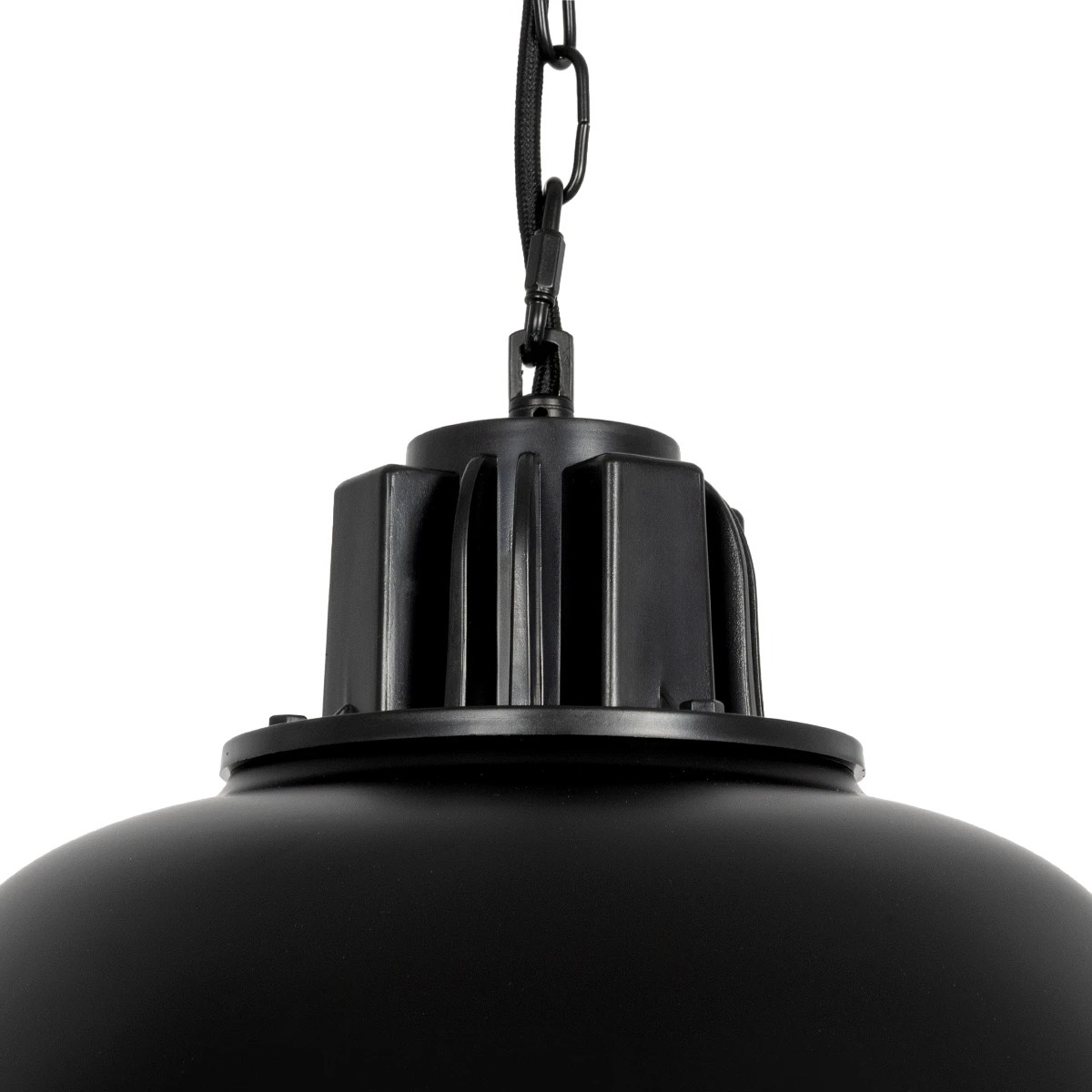 LEDTM® HARROW 01571 Vintage Κρεμαστό Φωτιστικό Οροφής με Ντουί 1 x E27 AC 220-240V IP20 - Μαύρο - Μ33 x Π33 x Υ32cm - Image 9