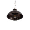 LEDTM® HARROW 01572 Vintage Κρεμαστό Φωτιστικό Οροφής με Ντουί 1 x E27 AC 220-240V IP20 - Χάλκινο - Μ33 x Π33 x Υ26cm - Image 6
