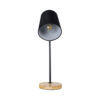 LEDTM® BARNABY 01573 Μοντέρνο Επιτραπέζιο Φωτιστικό Πορτατίφ με Ντουί 1 x E27 AC 220-240V IP20 - Μαύρο & Μπεζ - Μ15 x Π33 x Υ50cm - Image 5