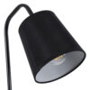 LEDTM® BARNABY 01573 Μοντέρνο Επιτραπέζιο Φωτιστικό Πορτατίφ με Ντουί 1 x E27 AC 220-240V IP20 - Μαύρο & Μπεζ - Μ15 x Π33 x Υ50cm - Image 6