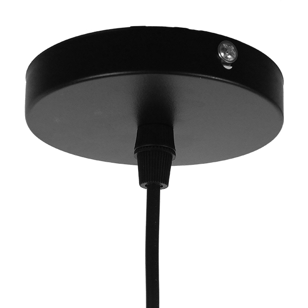LEDTM® ACCADEMIA 01584 Μοντέρνο Κρεμαστό Φωτιστικό Οροφής με Ντουί 1 x E27 AC 220-240V IP20 - Μαύρο & Χρυσό - Μ35 x Π35 x Y25cm - Image 9