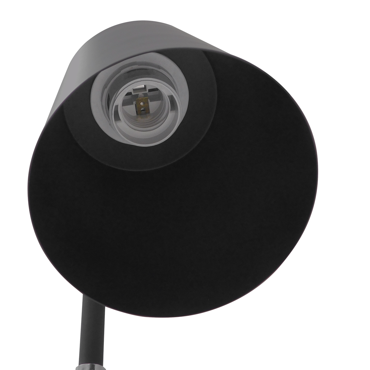 LEDTM® RIBBON 01585 Μοντέρνο Επιδαπέδιο Φωτιστικό με Ντουί 1 x E27 AC 220-240V IP20 - Μαύρο & Μπεζ - Μ13 x Π13 x Υ164cm - Image 8