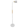 LEDTM® RIBBON 01586 Μοντέρνο Επιδαπέδιο Φωτιστικό με Ντουί 1 x E27 AC 220-240V IP20 - Λευκό & Μπεζ - Μ13 x Π13 x Υ164cm - Image 5