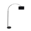 LEDTM® IMPERIAL 01587 Μοντέρνο Επιδαπέδιο Φωτιστικό με Ντουί 1 x E27 AC 220-240V IP20 - Μαύρο - Μ100 x Π34 x Υ187cm - Image 4