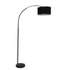 LEDTM® IMPERIAL 01587 Μοντέρνο Επιδαπέδιο Φωτιστικό με Ντουί 1 x E27 AC 220-240V IP20 - Μαύρο - Μ100 x Π34 x Υ187cm - Image 5