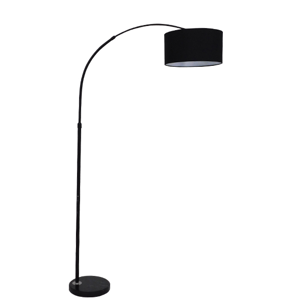 LEDTM® IMPERIAL 01587 Μοντέρνο Επιδαπέδιο Φωτιστικό με Ντουί 1 x E27 AC 220-240V IP20 - Μαύρο - Μ100 x Π34 x Υ187cm - Image 5