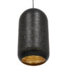 LEDTM® JANIS 01591 Μοντέρνο Κρεμαστό Φωτιστικό Οροφής με Ντουί 1 x E27 AC 220-240V IP20 - Μαύρο & Χρυσό - Μ20 x Π20 x Υ41cm - Image 6