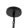 LEDTM® BELLE 01597 Vintage Κρεμαστό Φωτιστικό Οροφής με Ντουί 1 x E27 AC 220-240V IP20 - Μπεζ - Μ56 x Π56 x Y58cm - Image 12