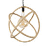 LEDTM® BELLE 01597 Vintage Κρεμαστό Φωτιστικό Οροφής με Ντουί 1 x E27 AC 220-240V IP20 - Μπεζ - Μ56 x Π56 x Y58cm - Image 5