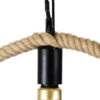 LEDTM® BELLE 01597 Vintage Κρεμαστό Φωτιστικό Οροφής με Ντουί 1 x E27 AC 220-240V IP20 - Μπεζ - Μ56 x Π56 x Y58cm - Image 9