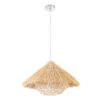 LEDTM® CHEOPE 01599 Boho Κρεμαστό Φωτιστικό Οροφής με Ντουί 1 x E27 AC 220-240V IP20 - Μπεζ - Μ45 x Π45 x Υ35cm - Image 4