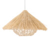 LEDTM® CHEOPE 01599 Boho Κρεμαστό Φωτιστικό Οροφής με Ντουί 1 x E27 AC 220-240V IP20 - Μπεζ - Μ45 x Π45 x Υ35cm - Image 5