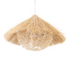 LEDTM® CHEOPE 01599 Boho Κρεμαστό Φωτιστικό Οροφής με Ντουί 1 x E27 AC 220-240V IP20 - Μπεζ - Μ45 x Π45 x Υ35cm - Image 6