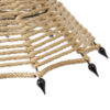 LEDTM® OZERO 01603 Boho Κρεμαστό Φωτιστικό Οροφής με Ντουί 1 x E27 AC 220-240V IP20 - Μπεζ & Μαύρο - Μ41 x Π41 x Y28cm - Image 9
