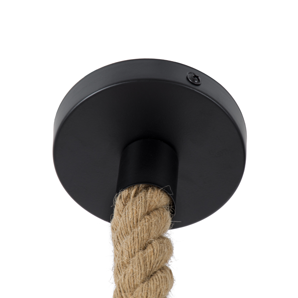 LEDTM® OZERO 01603 Boho Κρεμαστό Φωτιστικό Οροφής με Ντουί 1 x E27 AC 220-240V IP20 - Μπεζ & Μαύρο - Μ41 x Π41 x Y28cm - Image 10