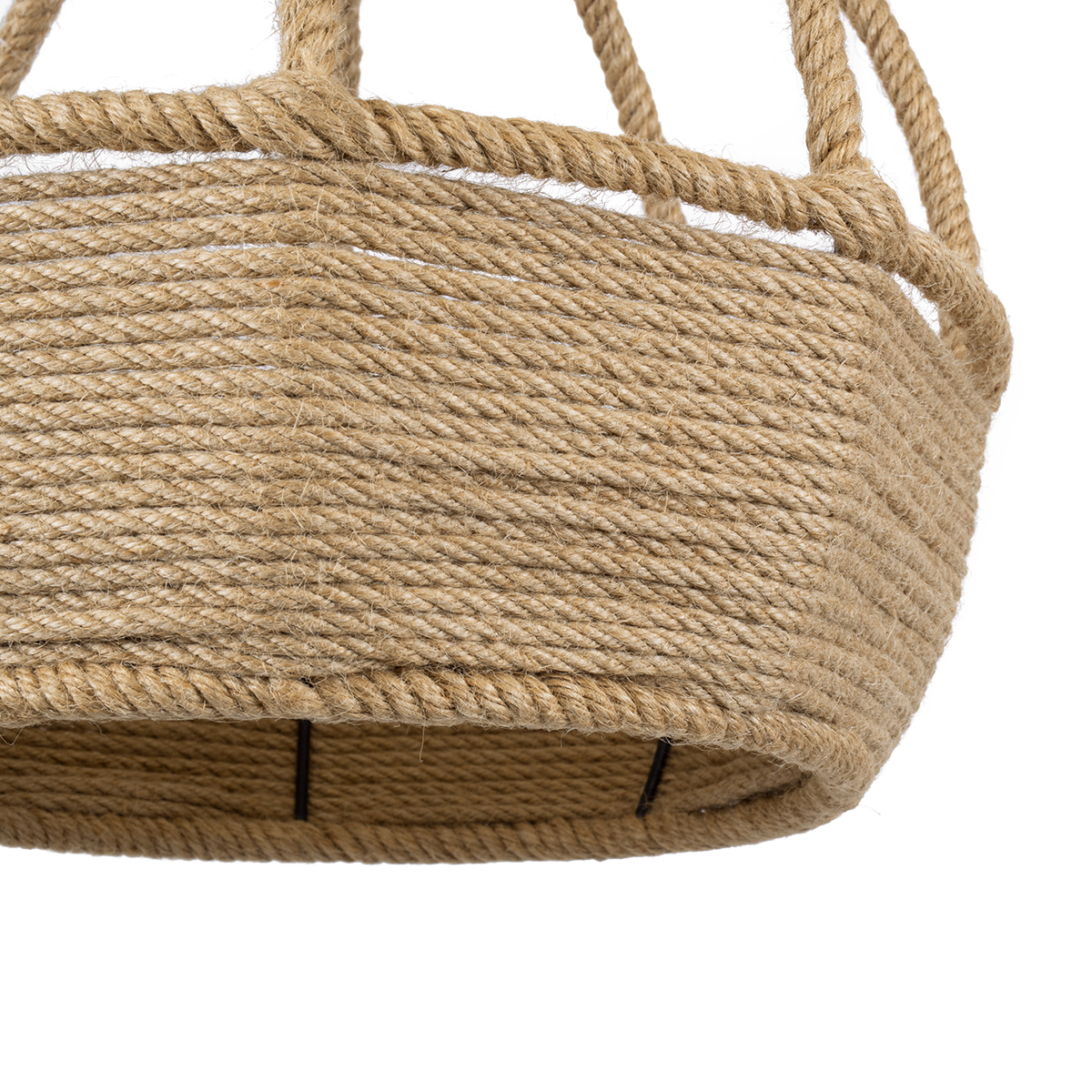 LEDTM® KUBRIC 01605 Boho Κρεμαστό Φωτιστικό Οροφής με Ντουί 1 x E27 AC 220-240V IP20 - Μπεζ - Μ30 x Π30 x Y40cm - Image 8