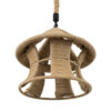 LEDTM® SOLITARIO 01606 Boho Κρεμαστό Φωτιστικό Οροφής με Ντουί 1 x E27 AC 220-240V IP20 - Μπεζ - Μ36 x Π36 x Y30cm - Image 6
