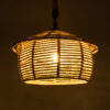 LEDTM® SPIRIT 01607 Boho Κρεμαστό Φωτιστικό Οροφής με Ντουί 1 x E27 AC 220-240V IP20 - Μπεζ - Μ35 x Π35 x Y30cm - Image 3