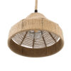 LEDTM® DOGMA 01609 Boho Κρεμαστό Φωτιστικό Οροφής με Ντουί 1 x E27 AC 220-240V IP20 - Μπεζ - Μ38 x Π38 x Υ28cm - Image 6