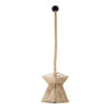 LEDTM® ROUGE 01611 Boho Κρεμαστό Φωτιστικό Οροφής με Ντουί 1 x E27 AC 220-240V IP20 - Μπεζ - Μ21 x Π21 x Y27cm - Image 4